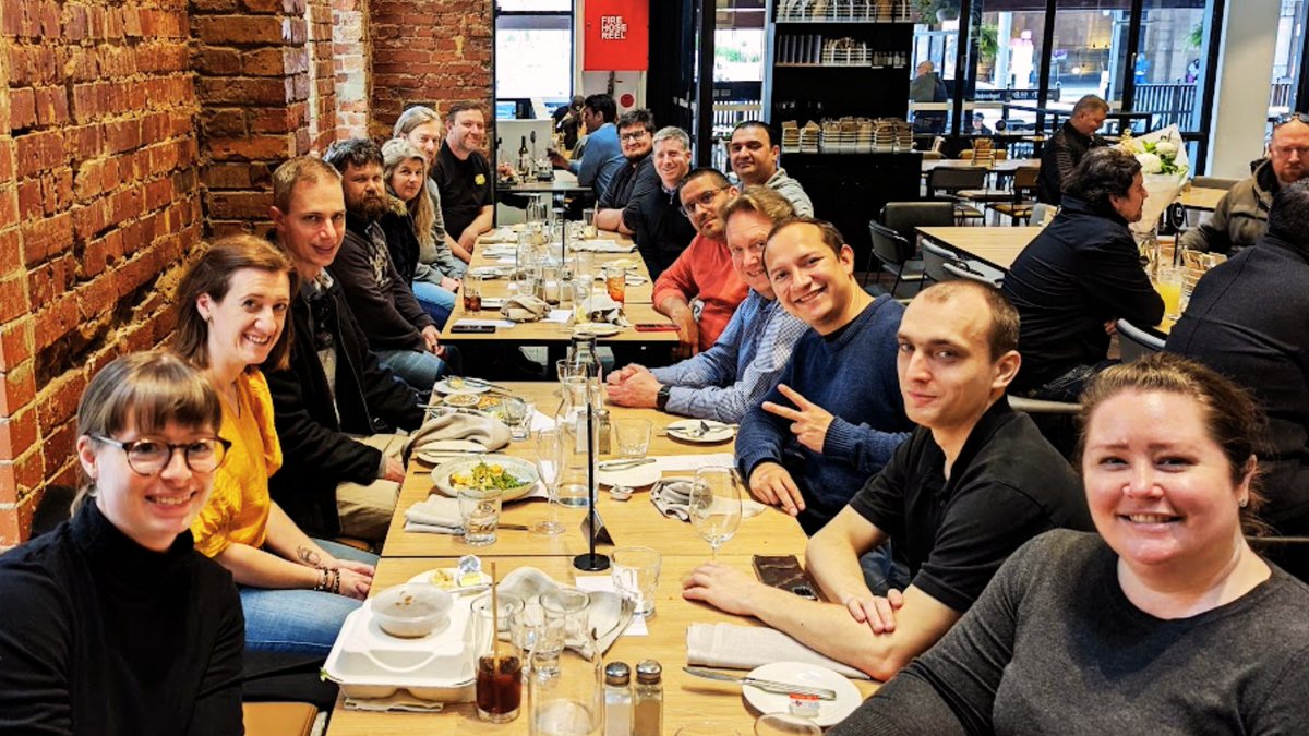 Phill Miller and German Rojas popped over from the other side of the world to visit our Australian team and clients 🇦🇺 😄. Our Adelaidians gathered together for some quality time and lunch at the iconic Strathmore Hotel. 🍽 #teamlunch