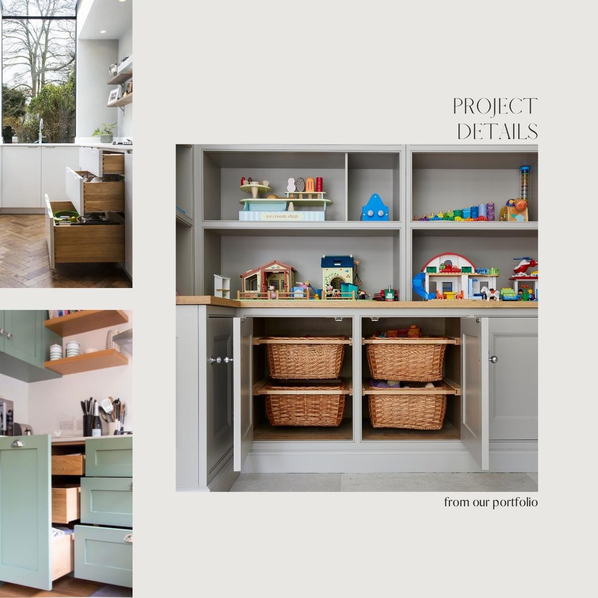 Details are not what makes a project unique but also entirely bespoke to the homeowners' needs.
Here are some of our favourite details from previous projects.

#project #projectdetails #kitchen #kitchendesign #interiordesign #interiordesigner #bedroomdesign #kidsplayroom #closet