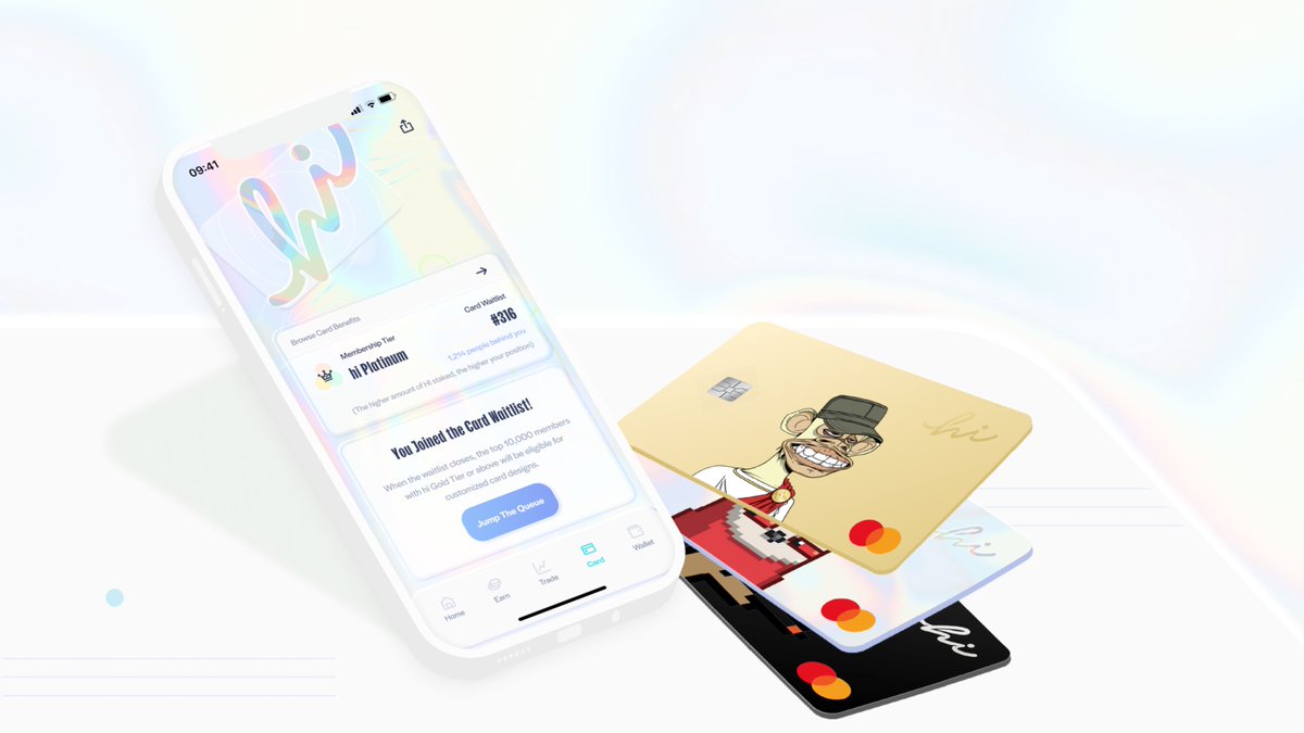 NEWS! Today <a href="/hi_com_official/">hi | Web 3 Neo-Banking</a> launches the world’s first debit card featuring NFT Customization, allowing cardholders to personalize the face of their card with an NFT Avatar. Read more here 👇
mstr.cd/3BKfxfo