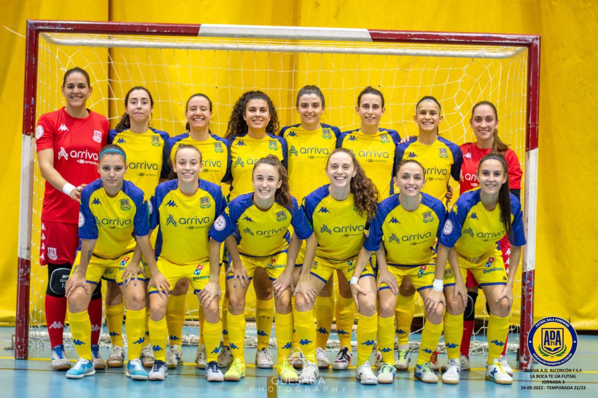 ADAlcorconFSF's tweet photo. GALERÍA DE FOTOS| 📸⚽

Ya tenemos las fotos del partido de la Jornada 3 frente al @LBTLFutsal del pasado sábado 💛

📸 @Pakito_88 ¡GRACIAS! 

Disponibles en 👇
https://t.co/JqrRhlbPIq

#CorazónAmarillo https://t.co/DfvifReFHN