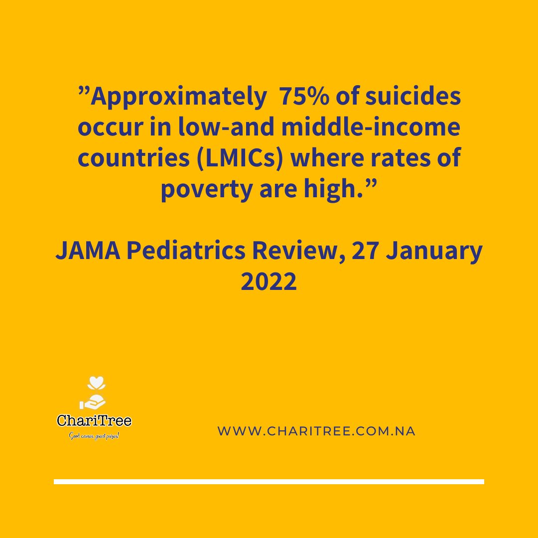 ChariTreeNam's tweet photo. Is it possible to reduce suicide by alleviating poverty? TALK TO US! 

Get involved in our QUEST to ALLEVIATE poverty. Visit our website https://t.co/E9jB3m5x6c to get involved. 

#povertyalleviation
#SuicidePrevention 
#MentalHealthAwareness https://t.co/Dy3nOX68pP