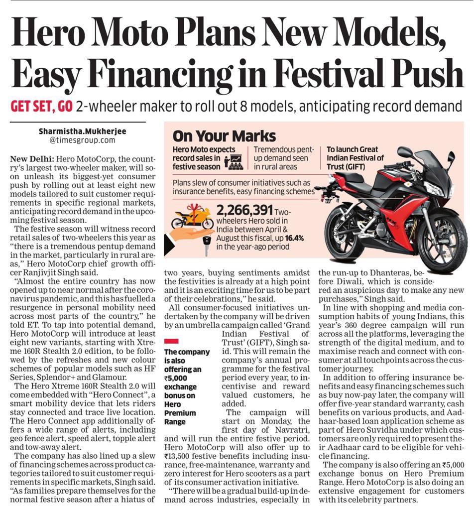 sukritikalra's tweet photo. #HeroGIFT #GrandIndianfestivaloftrust
@HeroMotoCorp https://t.co/5OCvTy7cgv