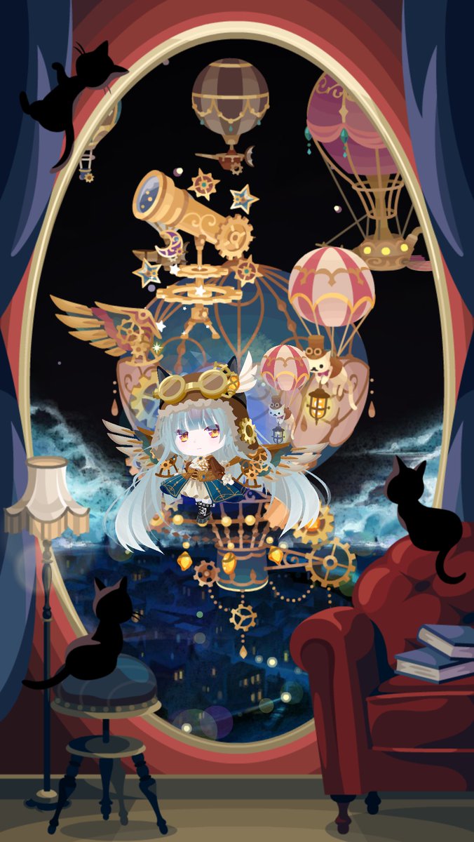 uenopoke's tweet photo. スチパン少女ﾁｬﾝ⚙️
#ポケコロ https://t.co/Yy5RNgaCPi