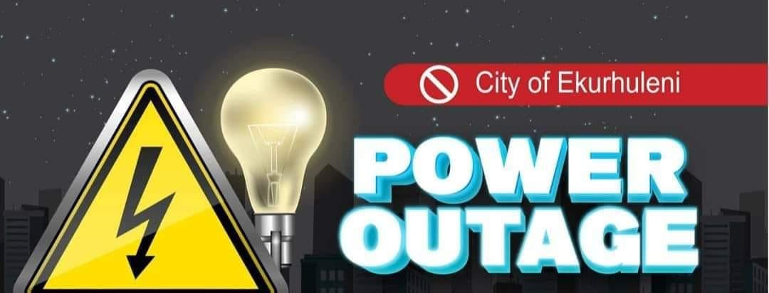 CITY OF EKURHULENI on Twitter: "POWER UPDATE KEMPTON PARK: #CoE is