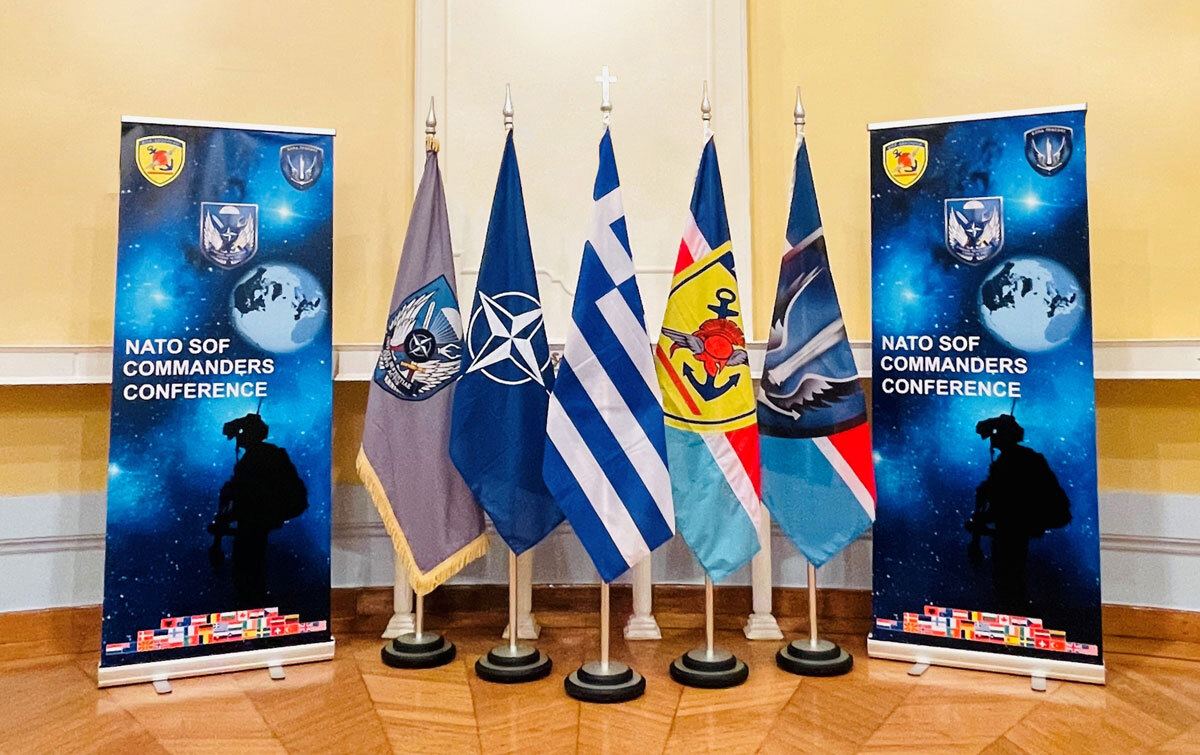 Από την Τρίτη 20 Σεπτεμβρίου έως την Πέμπτη 22 Σεπτεμβρίου 2022 διεξήχθη το Συνέδριο Διοικητών Δυνάμεων Ειδικών Επιχειρήσεων του #NATO, το οποίο διοργανώθηκε από την #ΔΕΠ του #ΓΕΕΘΑ σε συνεργασία με το @NATO_SOF #ΓΕΕΘΑ #HNDGS #ΕΔ geetha.mil.gr/synedrio-dioik…