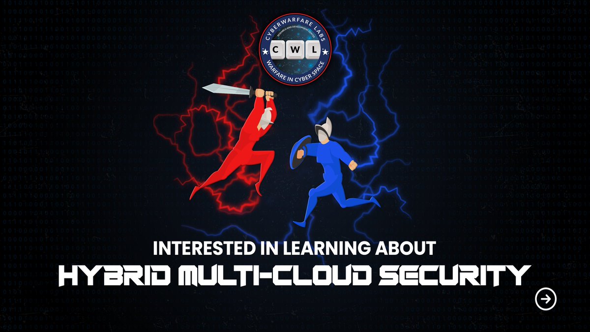 cyberwarfarelab's tweet photo. [1/2]
There is a BIG STROM coming!🌩 We swear it by the old gods and the new

Our brand new and completely Free #HacknSecure Platform is out and ready for you to conquer! ⚔

#HYBRIDMULTICLOUDREDTEAM resources are available for FREE!🎉 https://t.co/bGCHs9YDmf