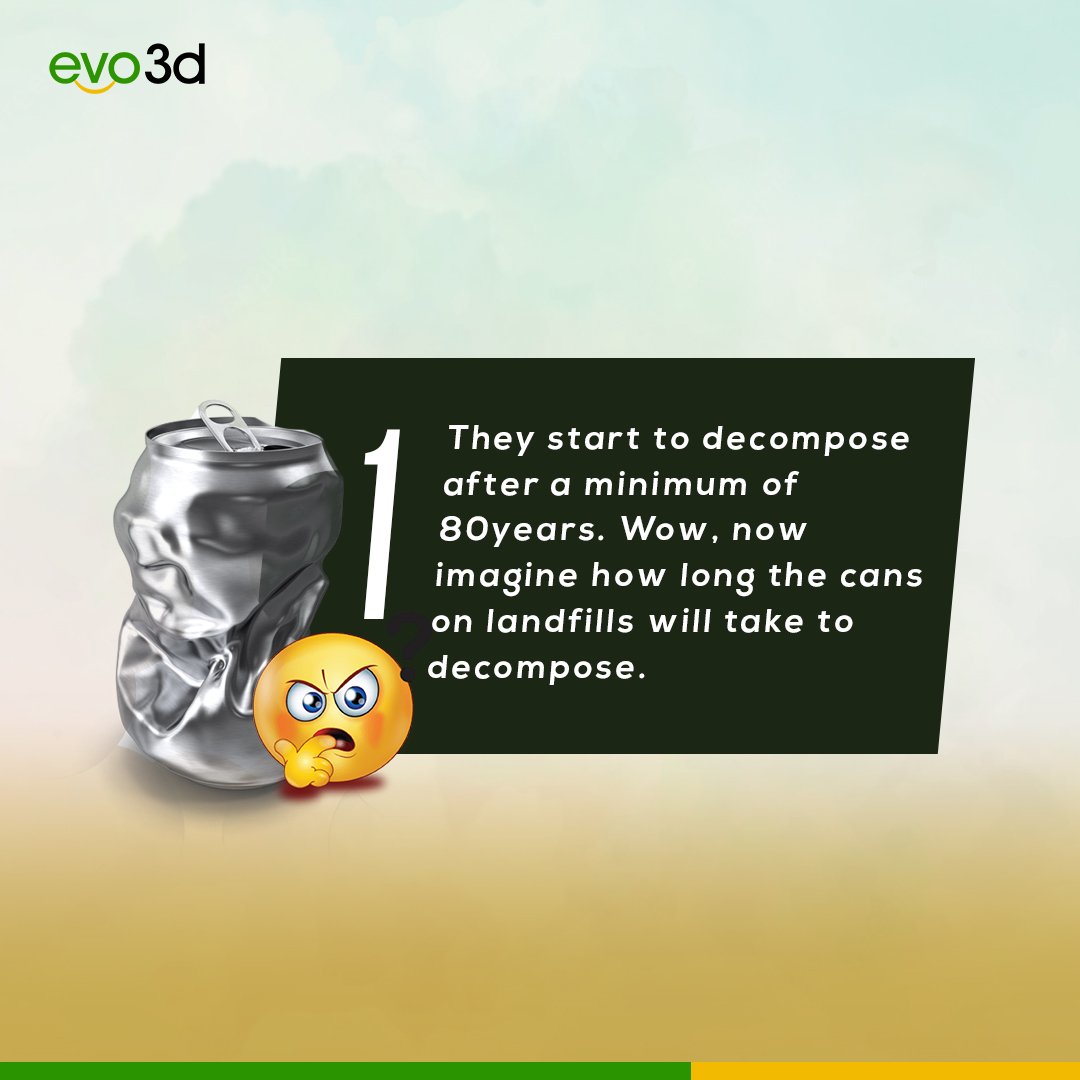 evo3dng's tweet photo. Your cans should be thrown in a recycled bin not a trash bin so more can be recycled🚮

Don't forget, our trivia is ongoing. Click the link below to join the Evolutionist community to participate in our P2E games. You don't wanna miss out on the goodies😉
https://t.co/VsiERwQo87 https://t.co/mM5HHas8pg