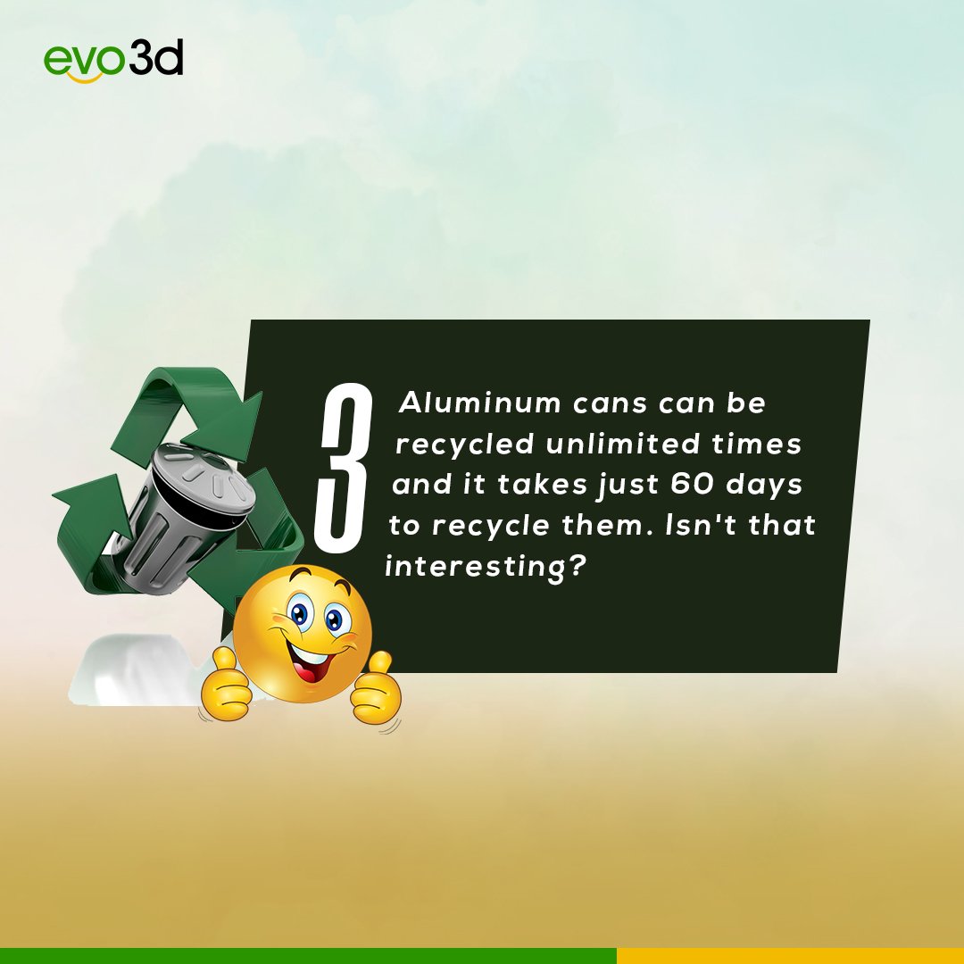 evo3dng's tweet photo. Your cans should be thrown in a recycled bin not a trash bin so more can be recycled🚮

Don't forget, our trivia is ongoing. Click the link below to join the Evolutionist community to participate in our P2E games. You don't wanna miss out on the goodies😉
https://t.co/VsiERwQo87 https://t.co/mM5HHas8pg