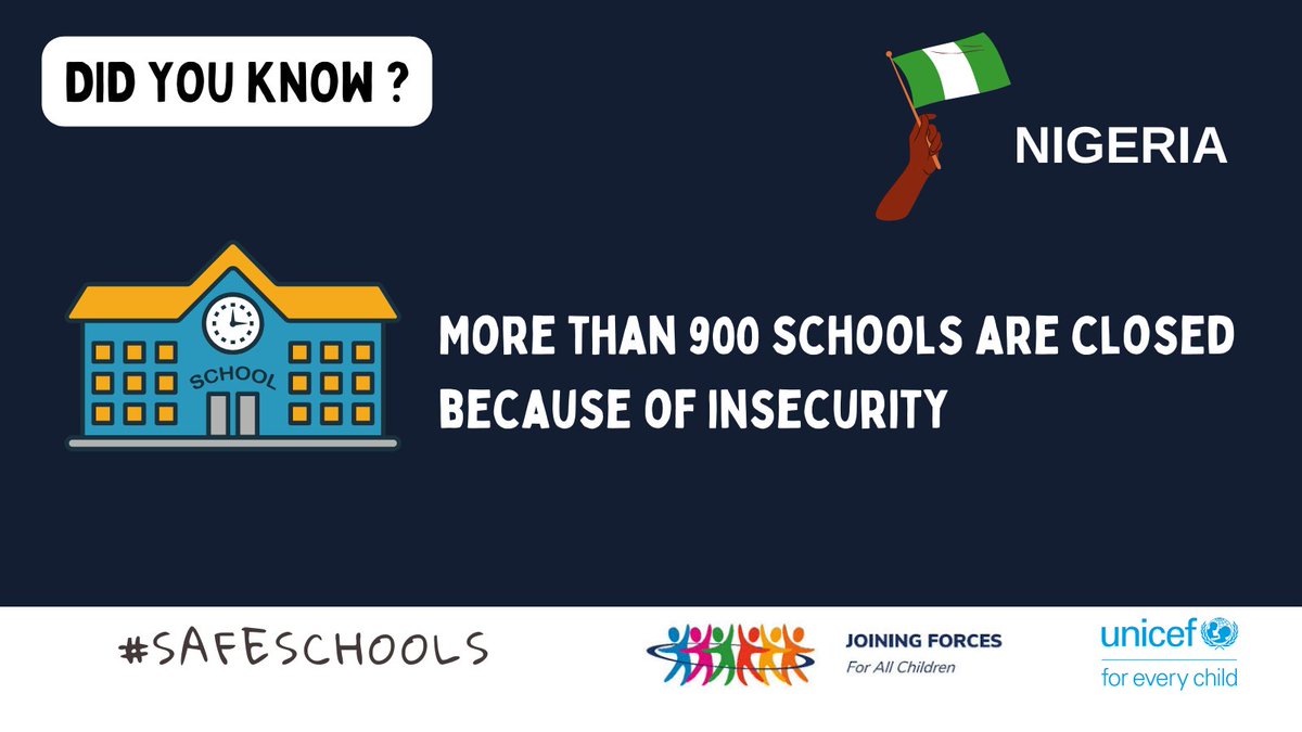 JO_ForcesWACA's tweet photo. As most children and teenagers across the country will resume classes between September and October more must be done to ensure that those out of school are not being left out of the equation. #SafeSchools https://t.co/7vUYz6RhTb