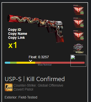 Next!

54€ USP Kill Confirmed FT

To get it:
- RT
- Like this video: youtu.be/XpF9I5o1bkU

(Show proof of the like with a screenshot response to this tweet)

ends / will draw when the next video gets released as always. good luck you all :)