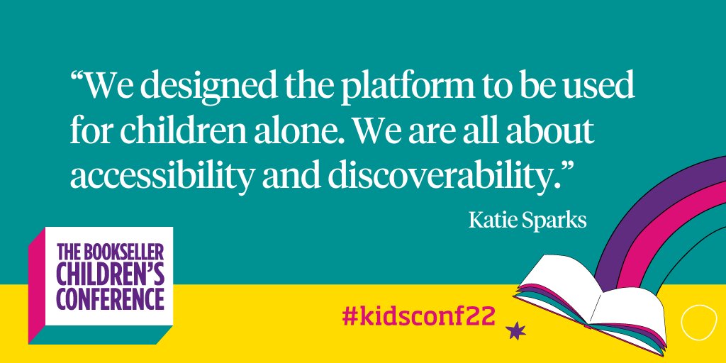 thebookseller's tweet photo. .@sparkyandbandit on the main focus for @cloudalouduk #kidsconf22 https://t.co/rnayewKrd2