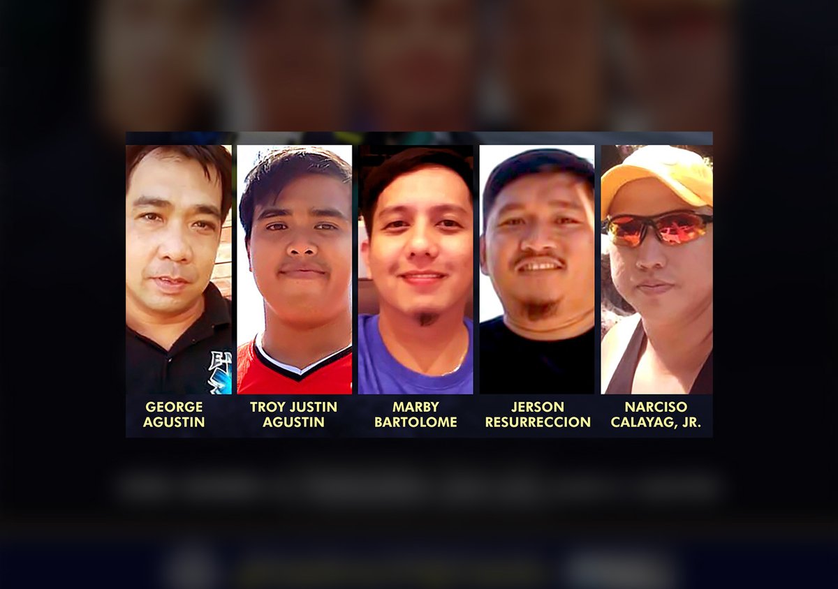 rapplerdotcom's tweet photo. FALLEN HEROES: These are the five rescue workers who died during rescue operations in San Miguel, Bulacan due to Typhoon Karding. | via @jairojourno
π·: Governor Daniel Fernando https://t.co/oNiYGtSHy4