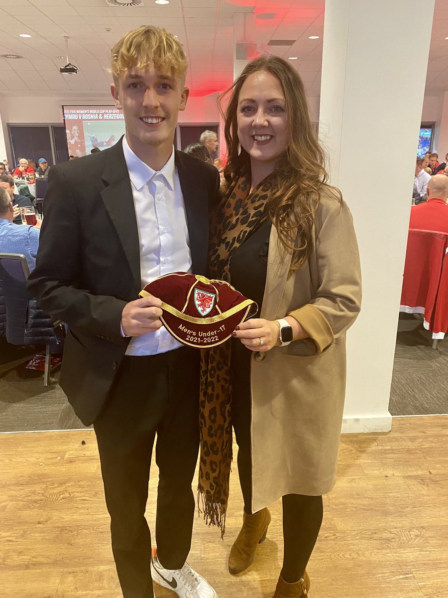 First Cap. Thank you <a href="/FAWales/">FA WALES</a> for an unforgettable evening.