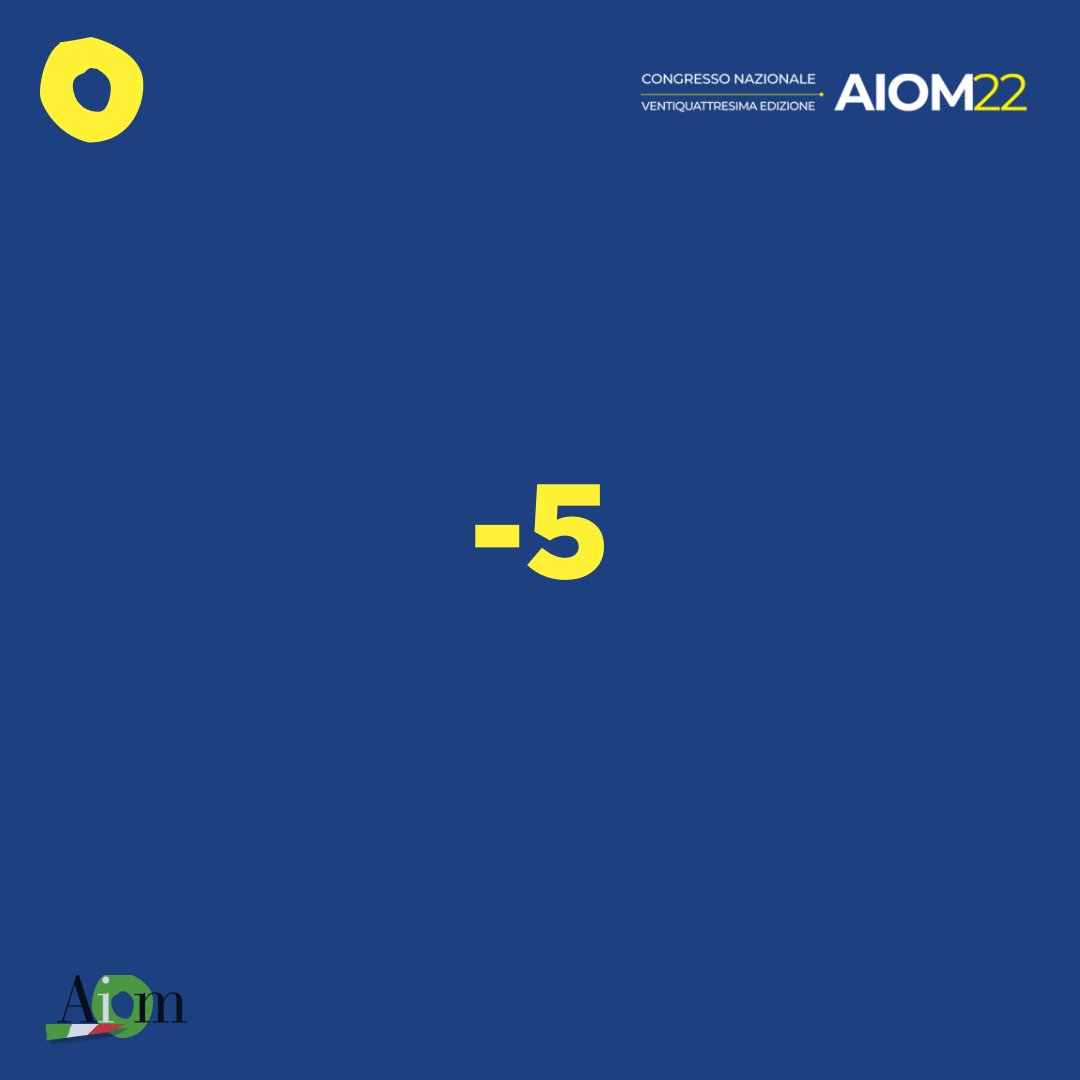 'Oncologia e Complessità. Le nuove sfide per gli oncologi” è il claim scelto per il XXIV Congresso Nazionale #AIOM22 che si terrà a Roma dall'1 al 3 ottobre. ____ Programma: congresso.aiom.it/in-evidenza/+p…,