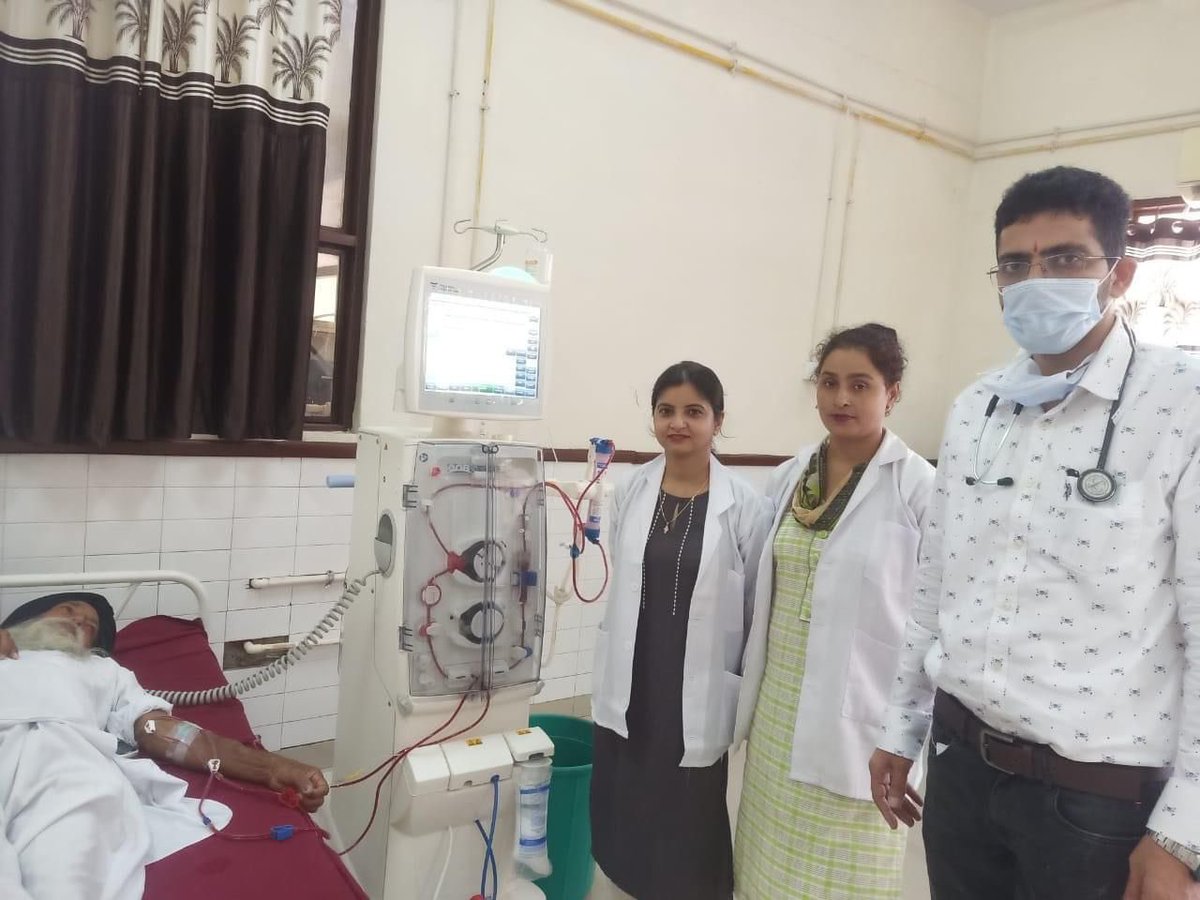 jouramajra's tweet photo. The long standing demand of the people of Samana area has now been fulfilled by the Bhagwant Mann government by commissioning a dialysis machine at the local civil hospital.Dialysis services will be provided absolutely free.@BhagwantMann #healthminister https://t.co/4SXdsfou1w