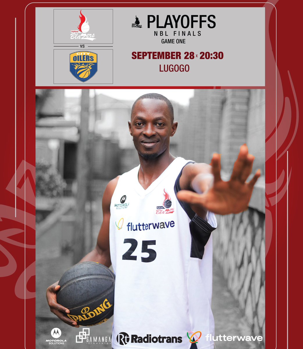 GAME 1️⃣

#JoinTheBlazers❤️ 

#Playoffs #Flutterwave || 
#SamangaIct&amp;energy || #Motorolasolutions || #RadioTrans.