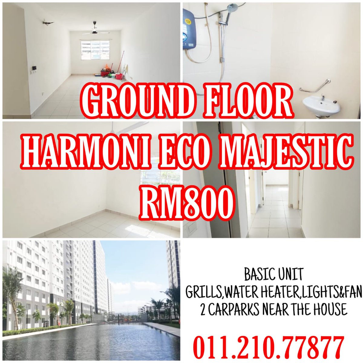 IdaHartanah's tweet photo. KARISMA ECO MAJESTIC
RM800 WITH AIRCOND!
WATER HEATER&amp;WARDROBE
(INTAKE OCTOBER)
800sqft
3rooms 2 bathrooms
TABLE TOP
TV CABINET
SOFA
FULL GRILLS
WATER HEATER
2 CARPARKS

Puan Ida 
https://t.co/uLmILxBV8o

011.210.77877 https://t.co/tfHidMByQr