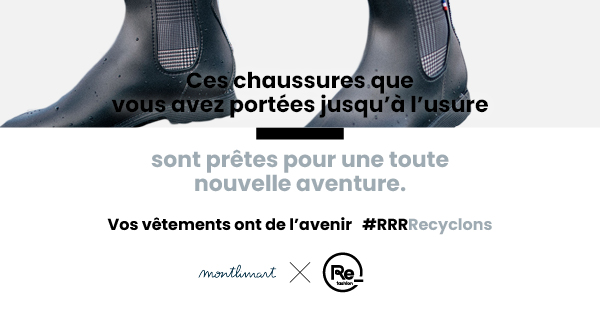 Donnez à vos anciennes chaussures un nouvel élan ! 

Rendez-vous sur refashion.fr/citoyen et repérez le point d’apport le plus proche de chez vous, parmi les près de 45.000 disponibles. 

#Refashion #RRRR #ReparonsReutilisonsRecyclonsReduisons #Vosvêtementsontdelavenir