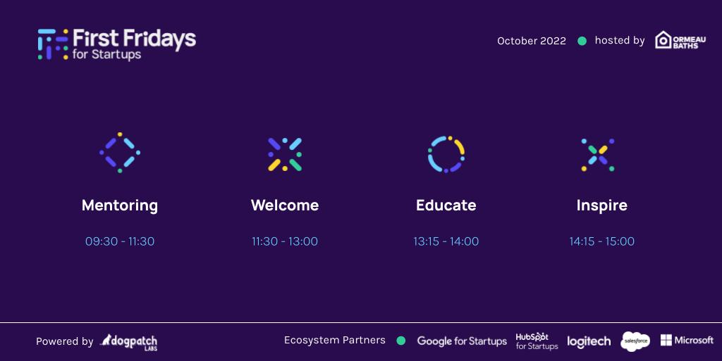 ormeau_labs's tweet photo. #FirstFridays is coming to Ormeau Baths in person and online!

👏🏼Mentoring sessions
📍Welcome to the ecosystem
🗣Educate panel
🎉Inspire interview

🚀 Join us at Ormeau Baths or tune in virtually: https://t.co/Vfh9WzCbKi https://t.co/q3UC84vD3a
