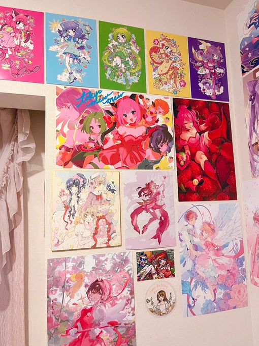 These aren't all of em but the office walls are coming together nicely :D 
