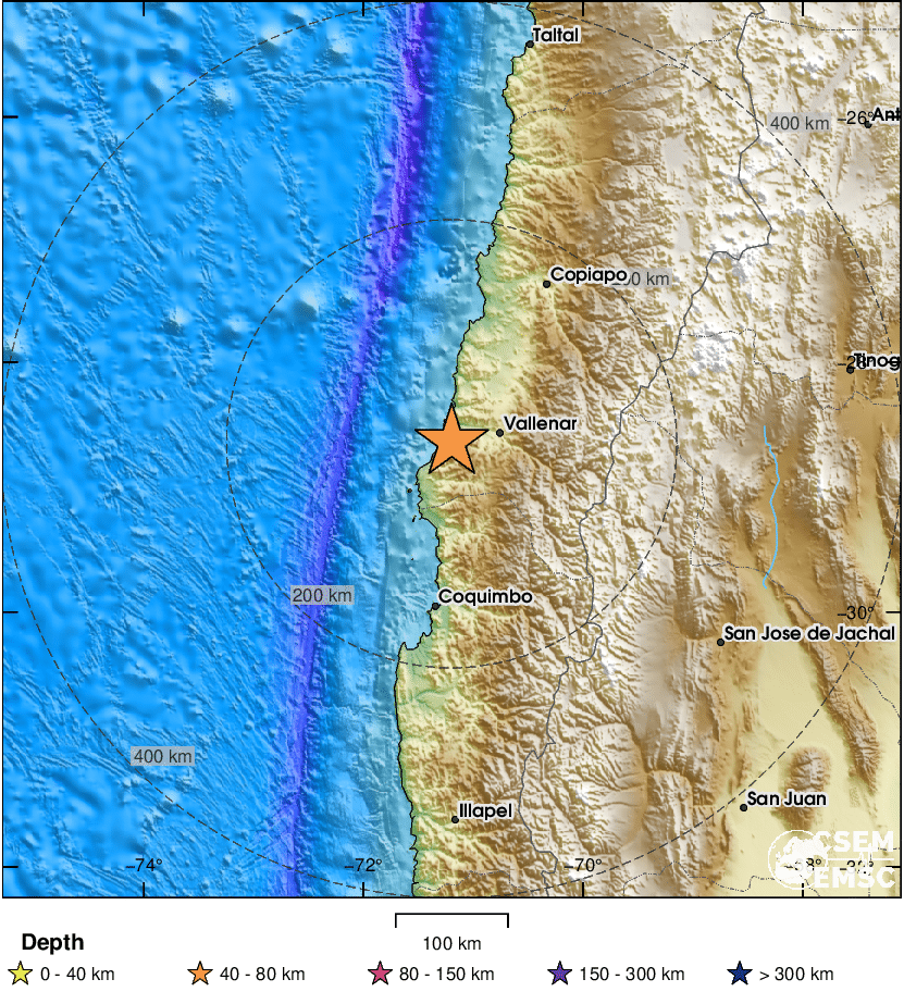 test Twitter Media - ⚠Preliminary info: M3.7 #earthquake (#sismo) about 40 km W of #Vallenar (#Chile) 3 min ago (local time 05:50:34). Updates at:
📱https://t.co/LBaVNedgF9
🌐https://t.co/AXvOM7I4Th
🖥https://t.co/wPtMW5ND1t https://t.co/A4YWSAYe9n