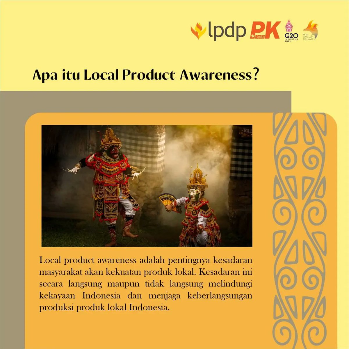 lkevc's tweet photo. Halo Kasuarians!

Indonesia adalah negeri yang kaya akan budaya maupun kreativitas individunya. Selain itu, tingginya kreativitas anak bangsa membuat banyak karya anak bangsa yang . . .

@lpdp_ri
#LPDP #DiriUntukNegeri #AkuPastiMengabdi #SDMUnggulIndonesiaMaju #KasuariDahayu https://t.co/BBN5hJZcYy