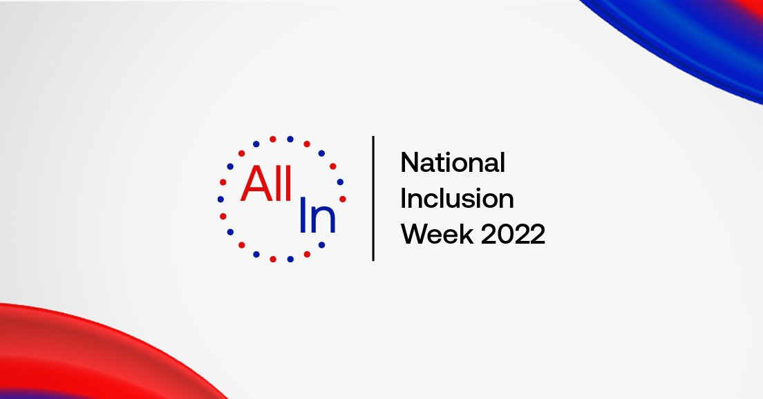 VMO2News's tweet photo. This week weโre celebrating #NationalInclusionWeek โ a time to reflect on what makes us #TeamVirginMediaO2.
As well as celebrating individuality, weโre encouraging everyone to to go #AllIn & #AllyUp to support those around them with some fantastic events & guest speakers. https://t.co/028zSKN7yr