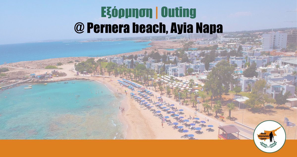 detectoristscy's tweet image. This goes to all friends who wish to meet and practice our hobby. We would love to see you at Pernera beach in Ayia Napa on Sunday, 2/10, from 8:30 to 11:30am! #metaldetectoristscyprus #metaldetectoristscy #metaldetecting #Cyprus