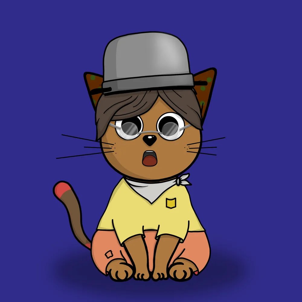 Collection name: 10k CaT SqUaD
Item name: CaT #316
Item link: opensea.io/assets/ethereu…
Price: 0,0019 $ETH

#NFT $ETH #NFTCommunity #Ukraine️ 
<a href="/NftsRankingBot/">OpenseaStats</a>