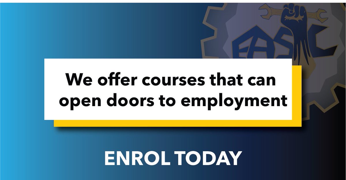 EASTCCollege's tweet image. Looking for the doors of success? EASTC can help with that!

Learning new skills is definitely a crucial part of life. It helps us pursue our dreams, build our careers and succeed in financial freedom. bit.ly/3f3Sch0

#EASTC #Education #SkillsLearning