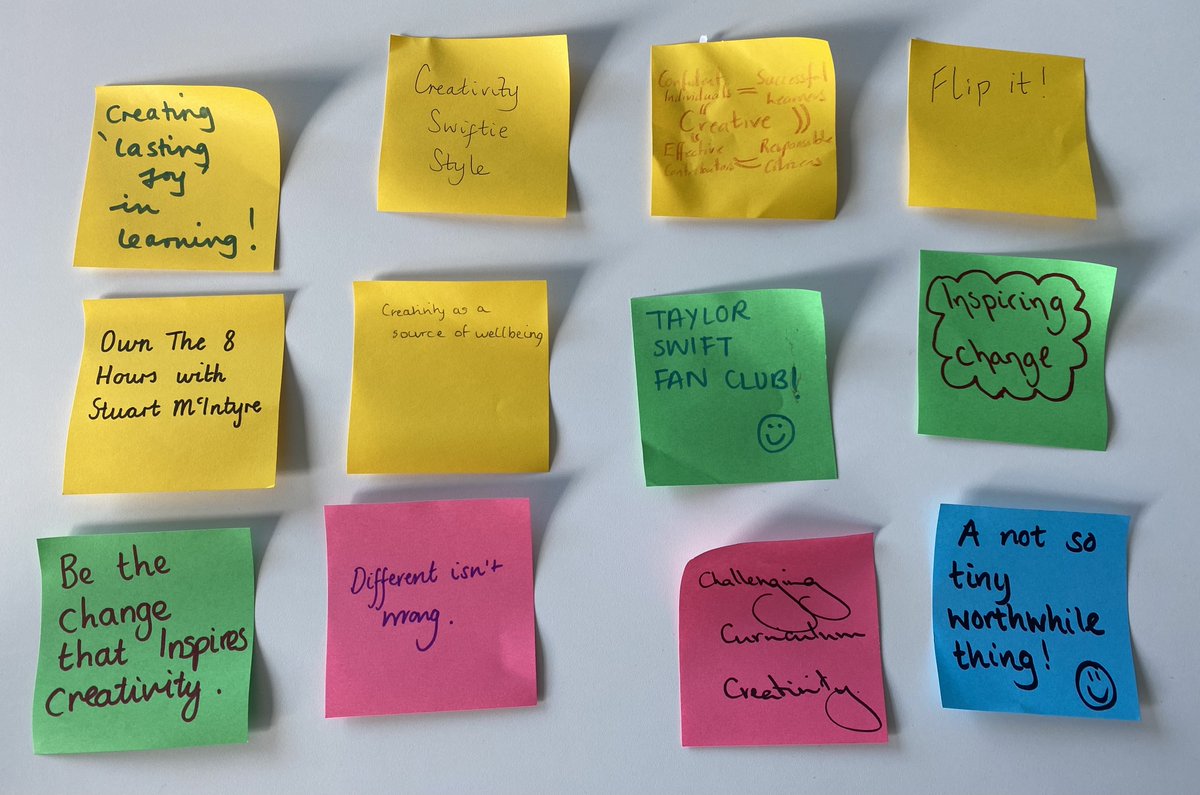 stuarts_version's tweet image. Great day presenting at the @WlhwbChamps Conference. 

It is always interesting when challenging participants to name the session based on what struck THEM. 🤔 

(Some definitely fall under the &quot;you had to be there&quot; category)

#WhatMatters #TinyPerfectThings  

@WLMFiL @WL_Equity