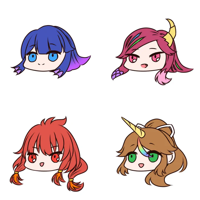 幻獣女子4人は「幻季組」幻獣男子3人は何と呼ぼうか・・・? 
