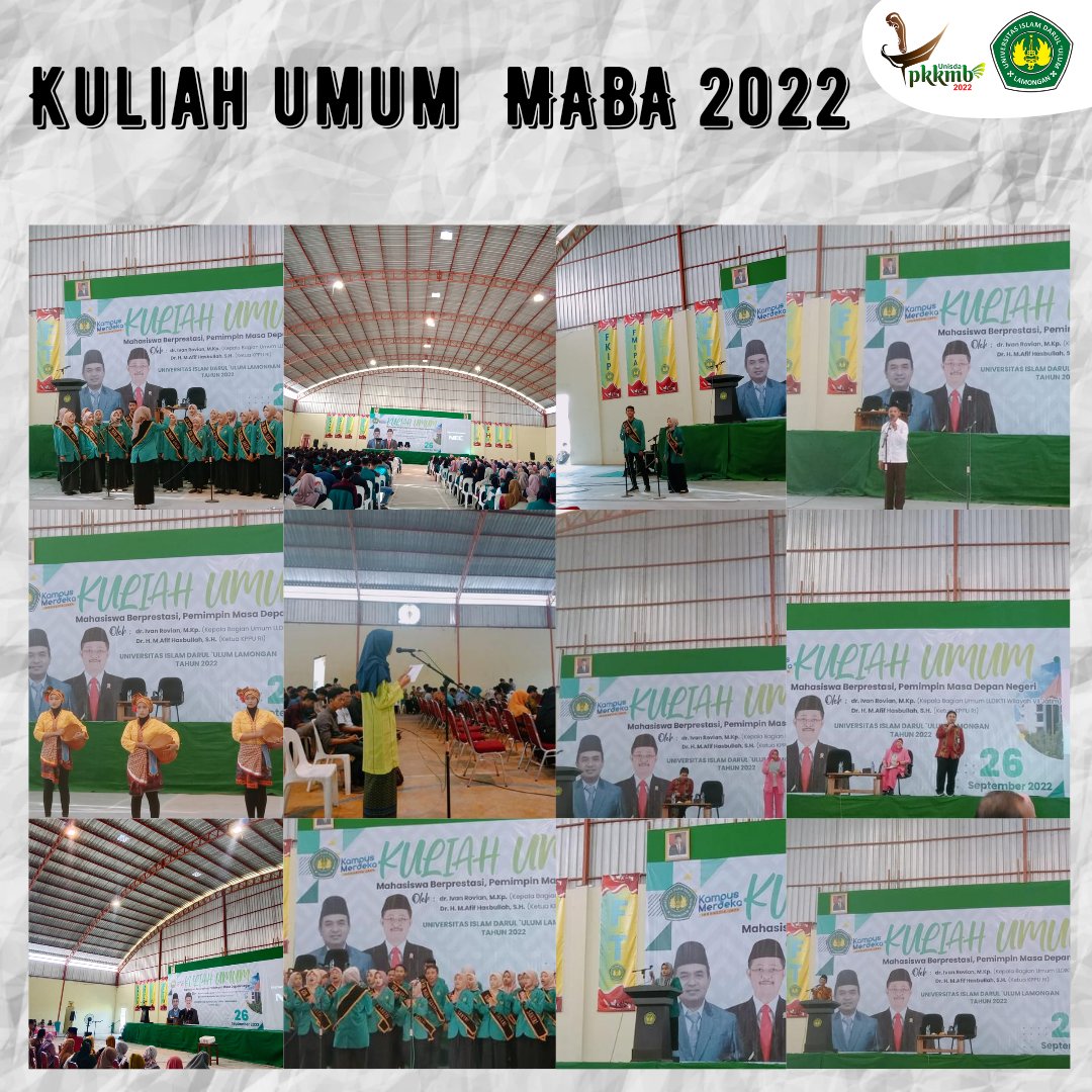 OUnisda's tweet photo. Kuliah umum maba 2022

#UNISDA_oficial
#pkkmbunisda https://t.co/Fhxwjcinby