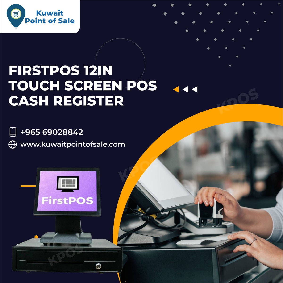 Kuwaitpos1's tweet photo. FirstPOS 12in Touch Screen POS Cash Register

#cashdrawer #cashregister #mesinkasir #scanner #firstpos #barcodescanner #printer #barcode #touchscreenpis #kertasthermal #eppos #fingerprint #proqram #barcodeprinter #programkasir #restaurant #printerthermal #jualmesinkasir https://t.co/dIZsT5v6On
