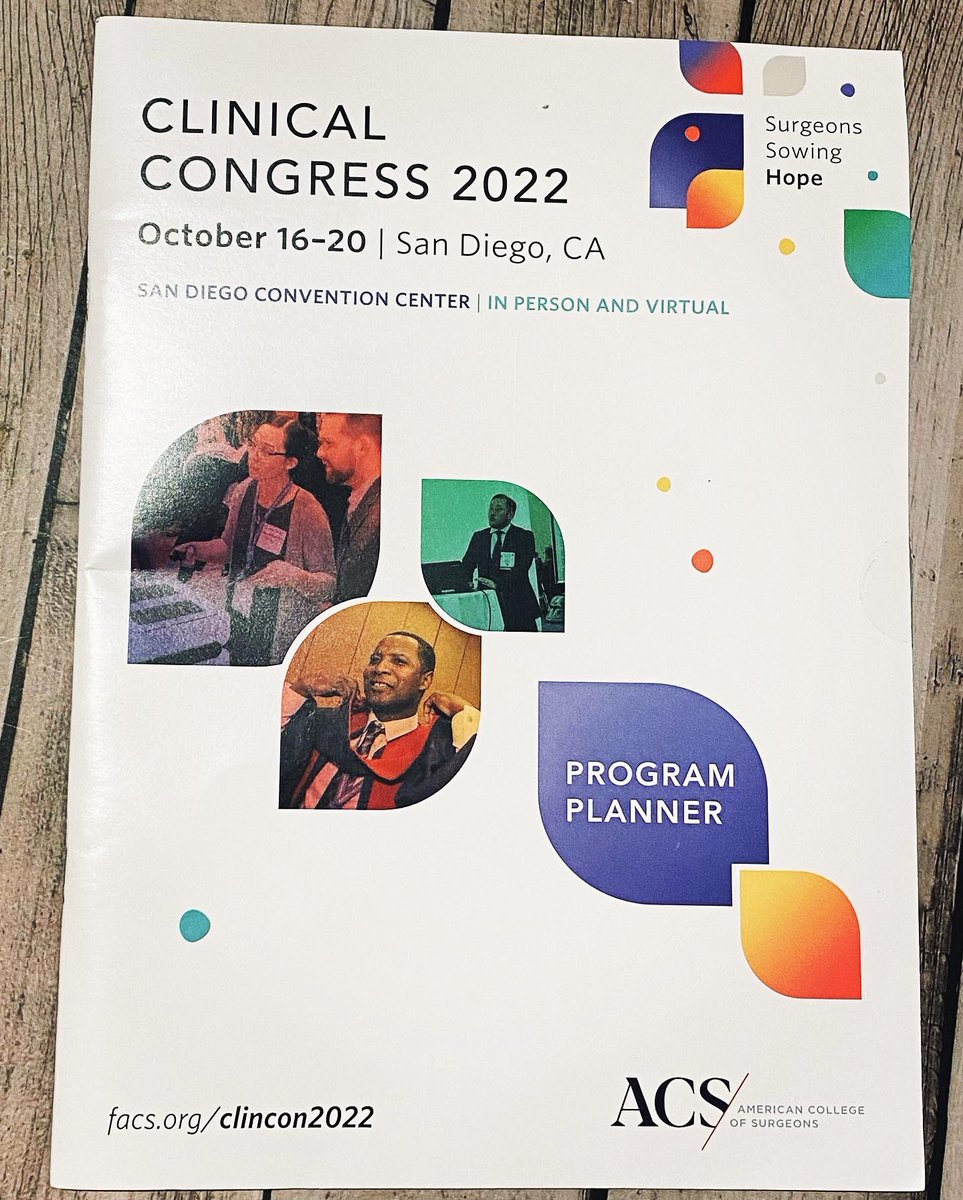 Me4Trauma's tweet photo. 🙌🏻Hands up if you are going to attend the @AmCollSurgeons Clinical Congress 2022!
👀Stay on the look out for all the trauma and critical care sessions.
#SoMe4Trauma
#SoMe4Surgery
#ProudToBeFACS
@acsTrauma https://t.co/kU60rxou2q