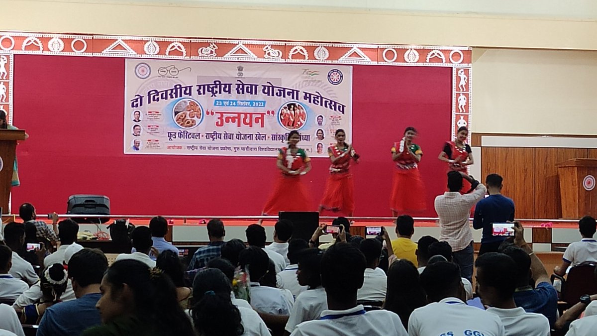 NSSGGVBILASPUR's tweet photo. Organized various programmes such as Food exhibition, Cultural, Games, selection of volunteers for Pre RDC Camp,  on the occassion of NSS Day on 24 September 2022 @askabir_ @NSSRDBhopal https://t.co/Jmy17JGl1U