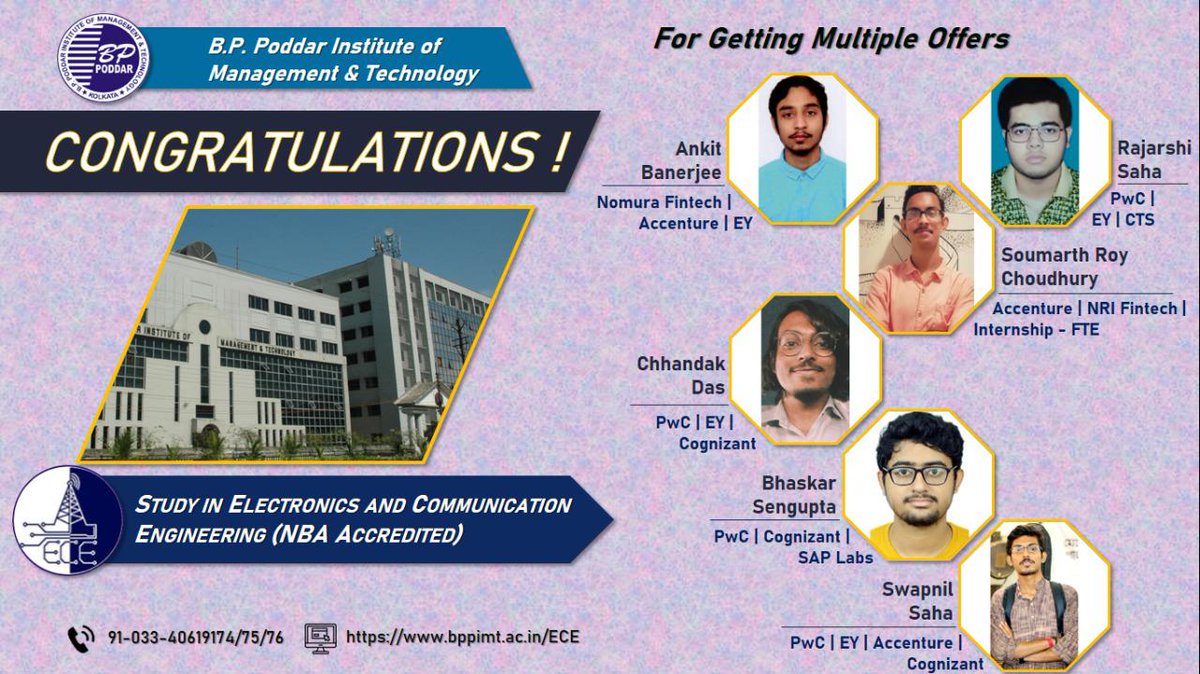 #congratulations
#BPPIMTPlacementECE
#BTechECE
#bppimt