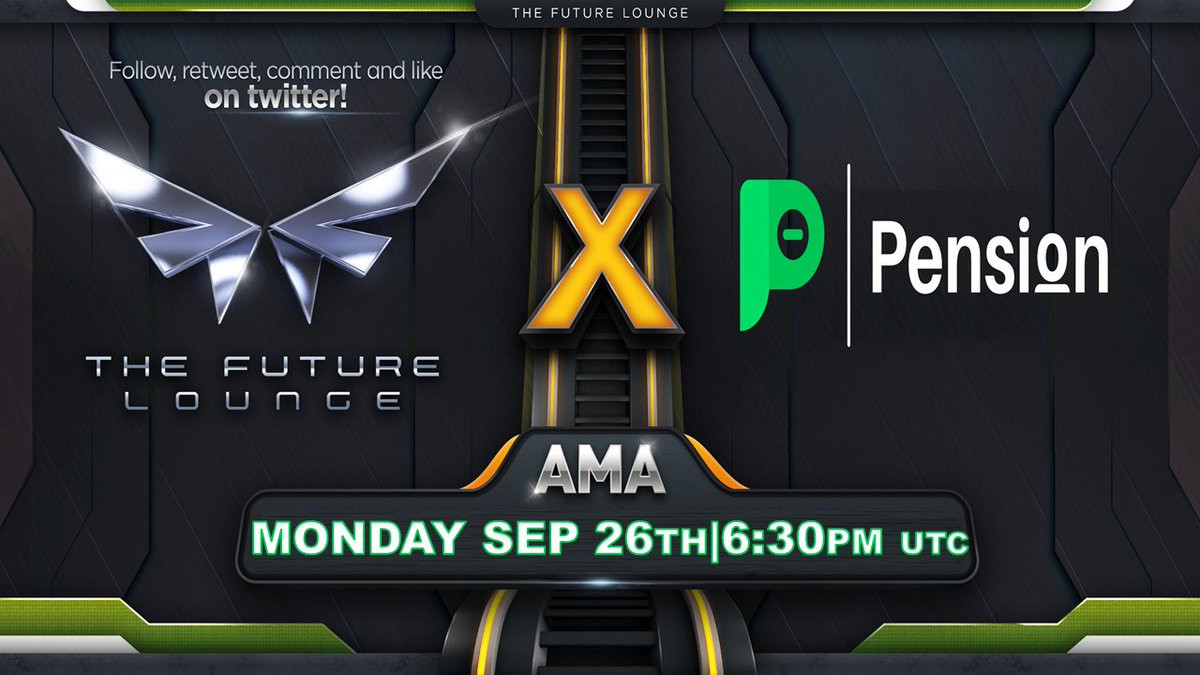 Future_Lounge_1's tweet photo. AMA ANNOUNCEMENT with Pension Token📢

➡️ Link to join AMA :
 https://t.co/8VxNAp72By
➡️ Join Pension Token TG: 
https://t.co/vleFIskqVV

To enter in BNB giveaway:
✅ Join AMA
✅ Follow: @Future_Lounge_1 on twitter 
✅ Like, comment and retweet this post 

#AMA #BSC #Crypto #TFL https://t.co/nZMpm5wVUA