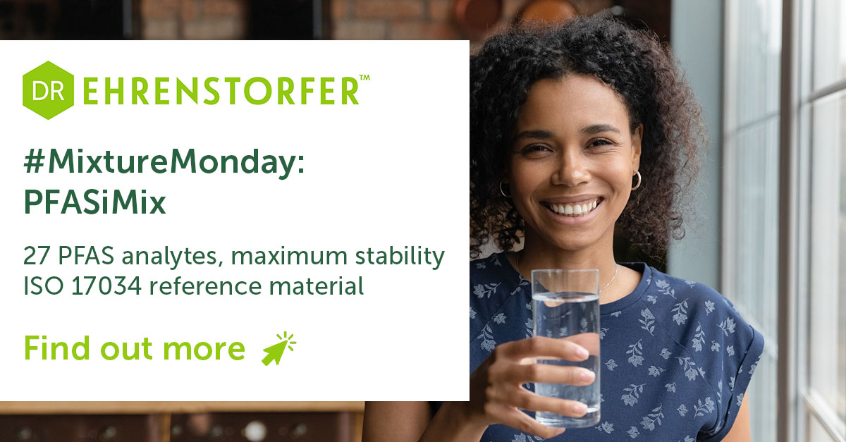 LGCStandards's tweet photo. #MixtureMonday: How can our #PFASiMix improve your lab’s efficiency? By removing the need to develop your own mixtures & reducing calibration runs, PFASiMix frees up valuable resources in your lab. Find out more about this robust #ISO17034 mixture👇
https://t.co/6cFRKYw4lV https://t.co/D5gMExepe6