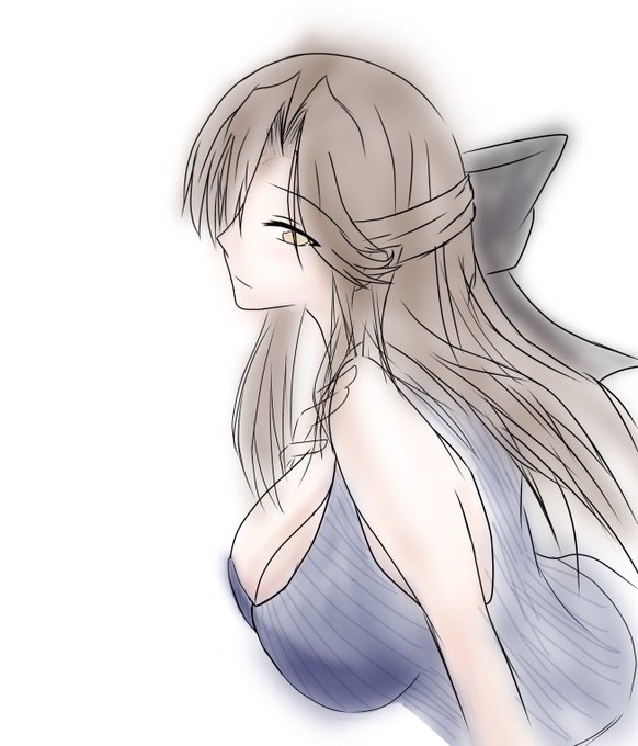 相互さんの誕生日用にさっくり描いた神通 