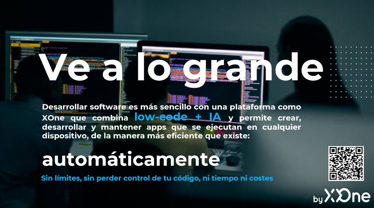 XOneFactory's tweet photo. Ante la necesidad de recurrir a soluciones más ágiles y rápidas para adaptarse a las exigencias del mercado actual, la tecnología Low Code ha transformado significativamente el desarrollo de apps, por eso muchas empresas adoptan esta tecnología para hacer frente a la competencia https://t.co/tFVD4qfGke