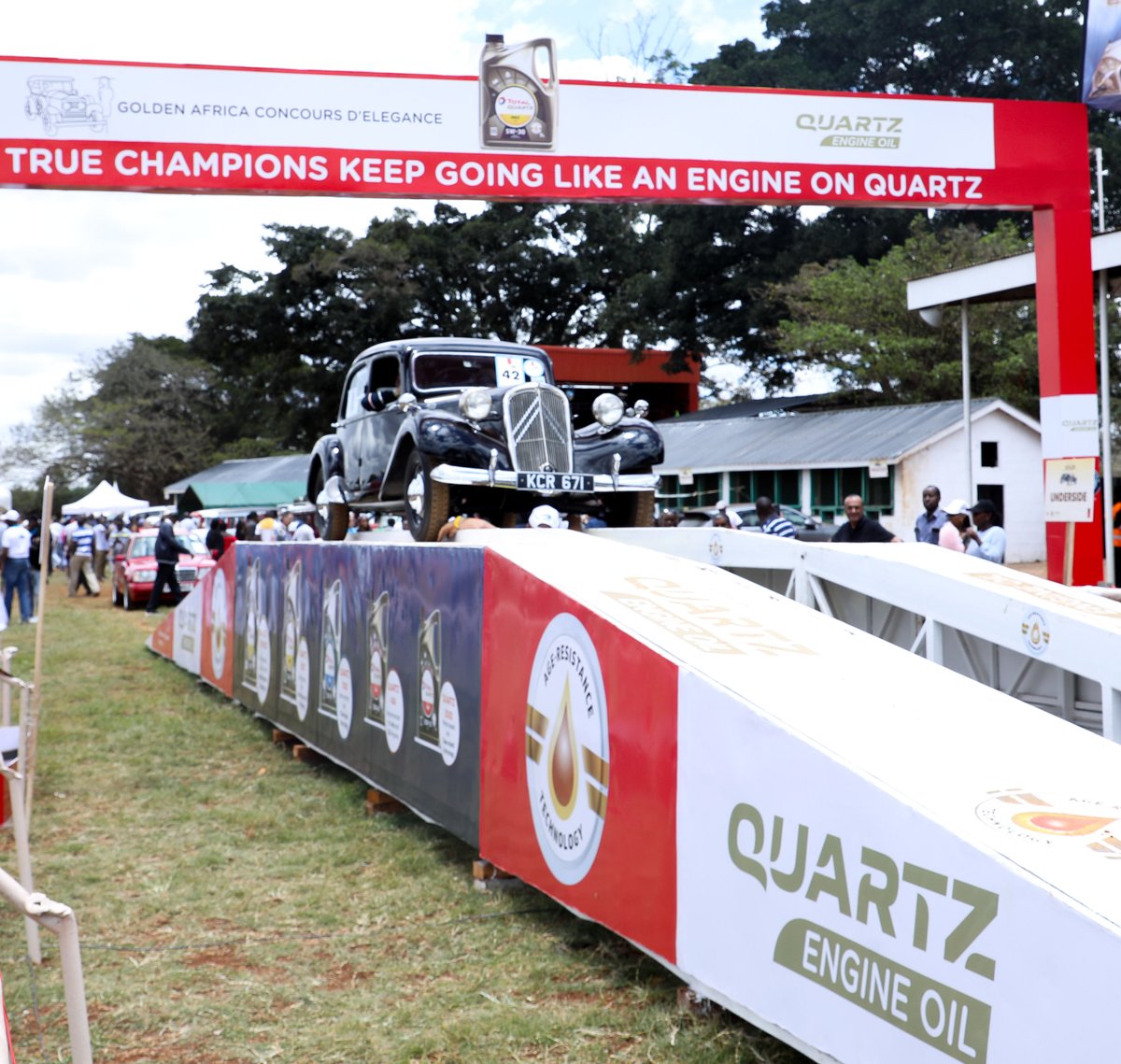 TotalEnergiesKE's tweet photo. A glimpse of the Golden Africa Concours d’Elegance Kenya that made for a great Sunday!  What were your best highlights &amp; moments? #QuartzEngineOil #HiperfMotorcycleEngineOil #ConcoursKenya https://t.co/4R2ZwnIZvs