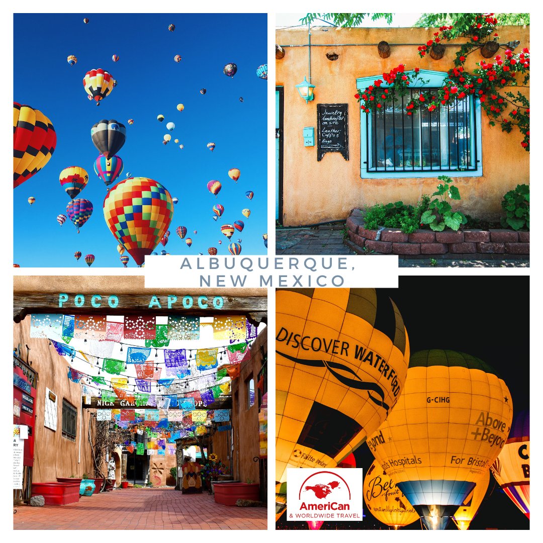 AmeriCanWWTvl's tweet photo. #Balloon festivals, #NativeAmericanculture, Spanish Architecture, a foodies heaven and Breaking Bad! Just a handful of reasons to visit #Albuquerque
#AWWT #usa #newmexico #travel #roadtrip #tunbridgewells #tunbridgewellstravel https://t.co/njzICFwoKd