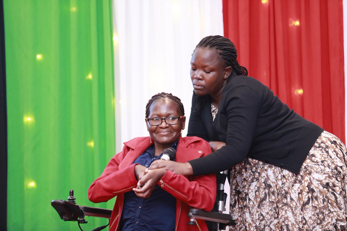 Attitudes and myths in the society about persons with disabilities cause them to shy away from the contraceptives conversation. - Truphosa Fridah, Counselling psychologist & Gender Balance Activist with women with disabilities #WCDKe #Tujulishane