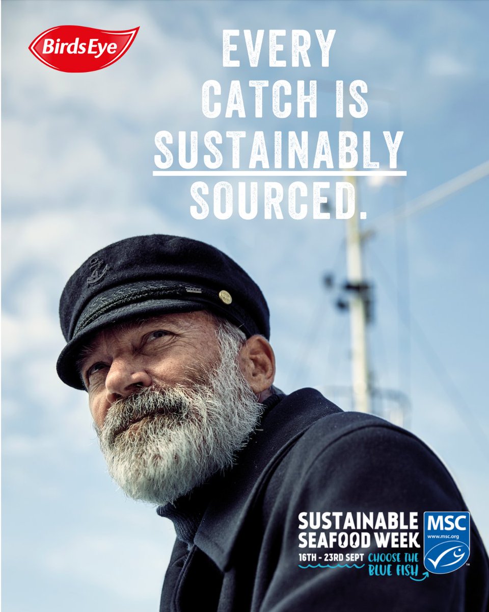 It’s #SustainableSeafoodWeek 🐟 &amp; here at Birds Eye, we always have ‘All Hands on Deck’ when it comes to sourcing our fish responsibly. We have partnered with <a href="/mscintheuk/">MSC in the UK</a> to achieve our common goal of keeping the oceans full of life. Learn more via the link in our bio! 👉