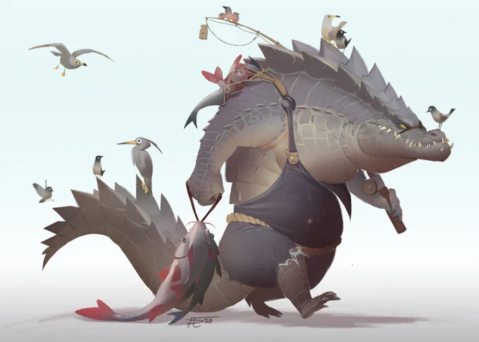 Discover the art of Devon Cady-Lee,   an artist in the entertainment industry since 2006, focusing on character and creature design.Full Gallery and   