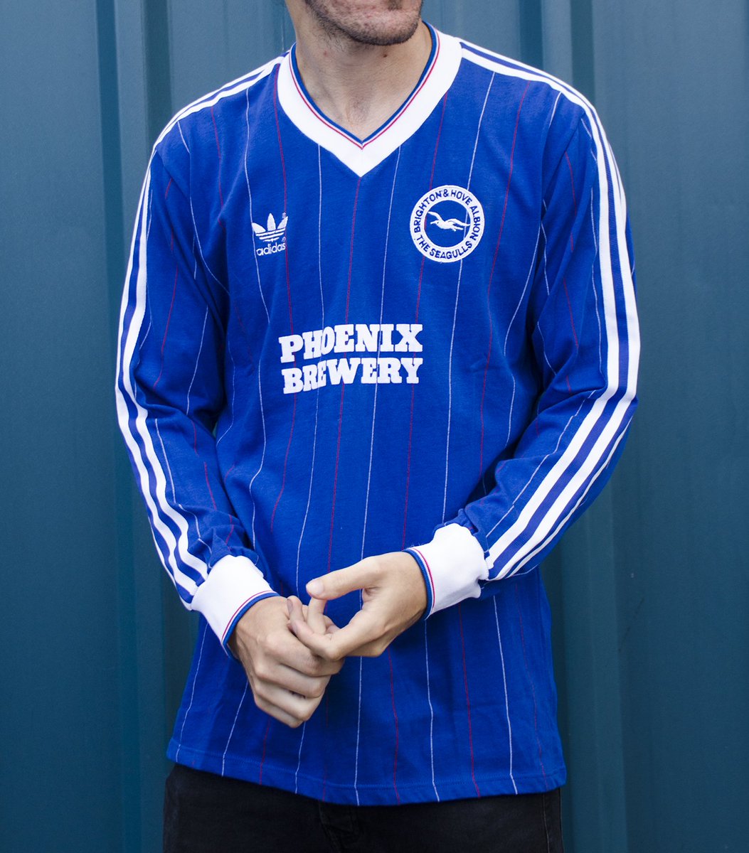 classicshirts's tweet photo. Brighton 1984 Home by Adidas

Pinstripes. Trefoil. Long Sleeves.

🤩 https://t.co/ywj9H5IdTG