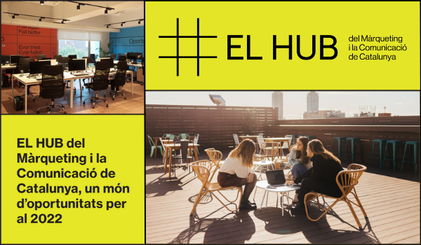 MktComCat's tweet photo. ❗#ELHUB és un espai amb tots els serveis per impulsar el talent, la creativitat i la innovació: més de 6.000 m2 amb espais diàfans, amplis i lluminosos; llocs de treball fixos i flexibles... entre molts altres.
Demana el teu #DAYPASS! 🎟️👉🏼 https://t.co/c8rPLrV3ZD https://t.co/MKLB2HGwYL
