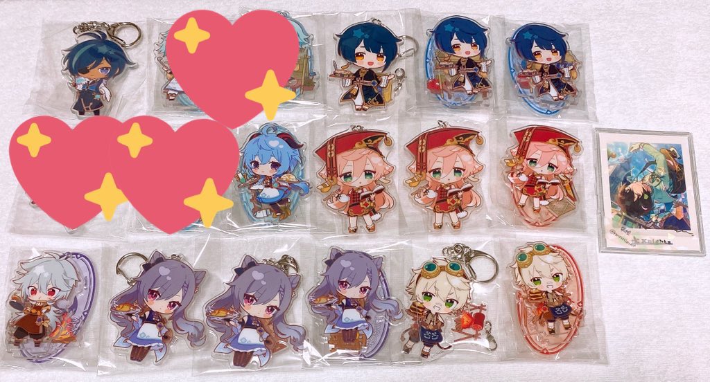 rmririimht's tweet photo. 【交換 譲渡】原神 スイパラ アクスタ アクキー

譲→☆ガイア 行秋 ☆甘雨 煙緋 ☆レザー 刻晴 ベネット パイモン アンバー バーバラ フィッシュル リサ 香菱 凝光 辛炎 北斗

求→定価+送料 万葉 雷電 ディルック

郵送or手渡し
条件は3枚目 https://t.co/r0NAx0AJ0Z
