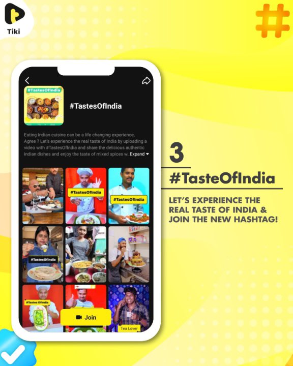 TikiAppOfficial's tweet photo. Here are the latest trending hashtags on Tiki π #teribhabhikaphonehai #cuttputlliontiki #TasteOfIndia #TikiSinger #HumaraTyohar #UnitedByCreativity
Google Play Link: https://t.co/olSLjQvHOE
Play Store Link: https://t.co/CWBIfvUv50
#Tiki #Tikiapp #TikiAppOfficial #mondaythoughts https://t.co/KoWR4Sme2Y